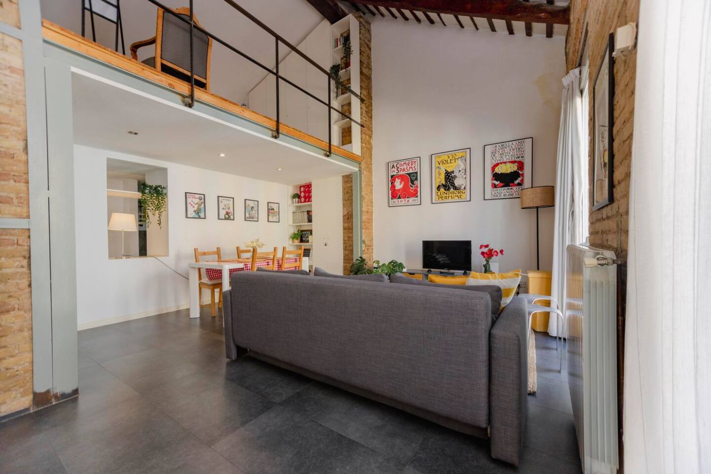 Ático loft en Ruzafa Valencia para alquiler vacacional